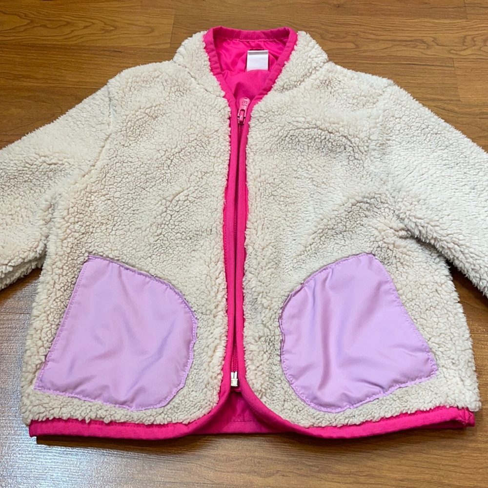 Gap toddler girls reversible coat in size 3T.